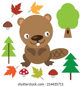 Beaver vector illustration