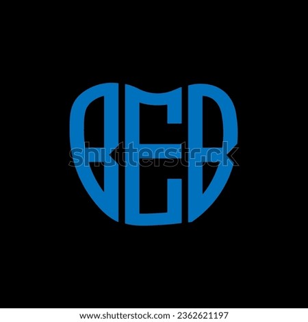 BEB letter logo creative design. BEB unique design.
 Foto stock © 