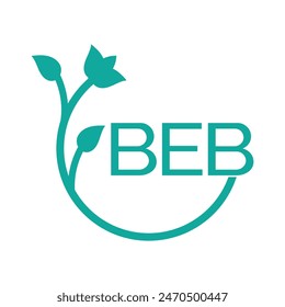 BEB letter logo vector design, BEB simple and modern logo. BEB luxurious alphabet design