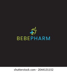 Bebe pharm creative logo design template