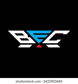 BEC letter logo vector design, BEC simple and modern logo. BEC luxurious alphabet design  
