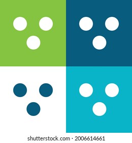 Because Mathematical Symbol Flat four color minimal icon set