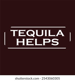 "Tequila: Porque nenhuma grande história começou com salada" t design de camisa