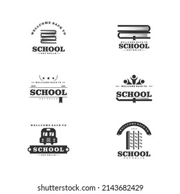 beck school logo badge template