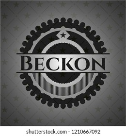 Beckon black emblem