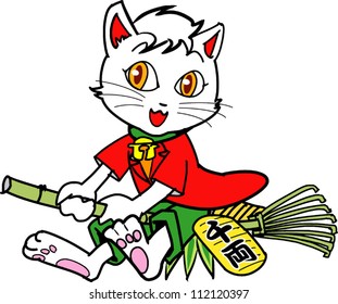 Beckoning cat