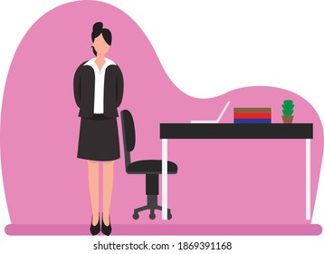 
become a secretary in a company