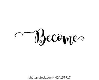 Become Verb English Beautiful Greeting Card Stock Vector (Royalty Free ...