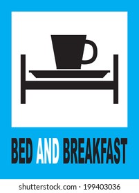 Bed And Breakfast Sign 