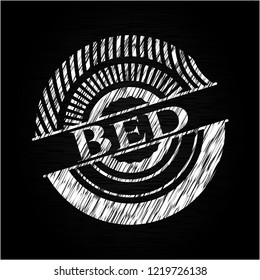 Bed chalk emblem