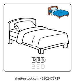 Bed Cute House Items