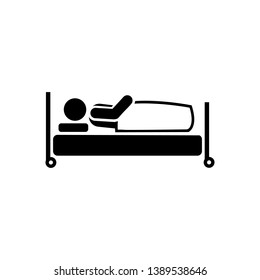 Bed, drip, blood, sick icon. Element of aedes mosquito and dengue icon. Premium quality graphic design icon. Signs and symbols collection icon for websites, web design