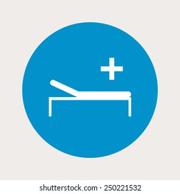 Bed icon.