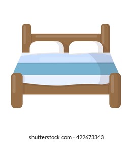 Bed icon. 