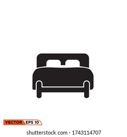 bed icon design vector illustration