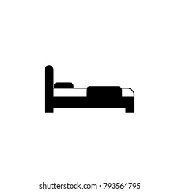 bed icon. Elements of furniture icon. Premium quality graphic design. Signs, outline symbols collection icon for websites, web design, mobile app, info graphic on white background