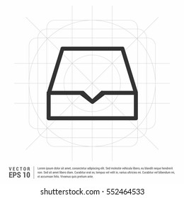 The bed icon. Hotel symbol. Flat Vector illustration

