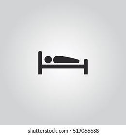 bed icon illustration vector, can be used for mobile and web design
