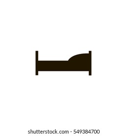 bed icon. sign design