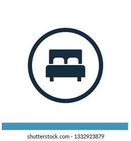 Bed Icon Symbol