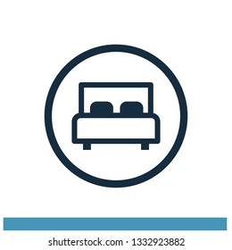 Bed Icon Symbol