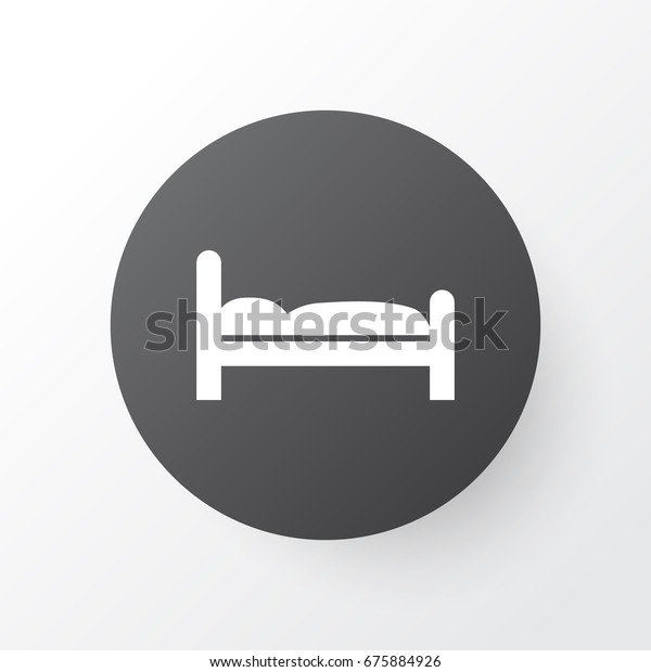 Bed Icon Symbol. Premium Quality Isolated Doss\
Element In Trendy Style.