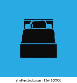 bed icon vector