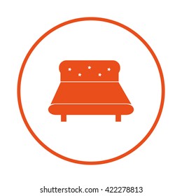 Bed icon vector. bed icon. Bed icon.