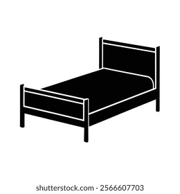 A bed icon icon Vector art