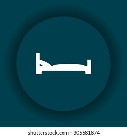 bed. icon. vector design