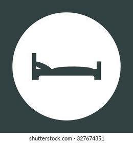 bed. icon. vector design