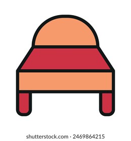 Bed icon vector design templates simple and modern