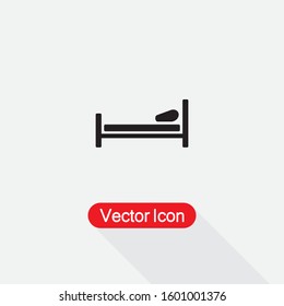 Bed Icon Vector Illustration Eps10