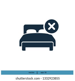 Bed Icon vector Symbol