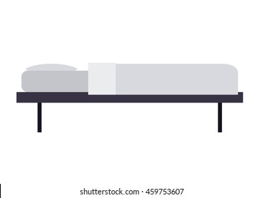 bed isolated icon design, vector illustration  graphic 