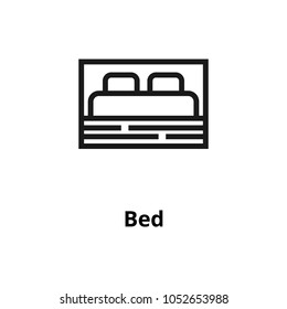 Bed line icon