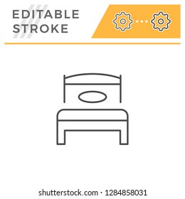 Bed line icon