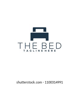 Bed Logo Design Stock Vector (Royalty Free) 1100314991 | Shutterstock