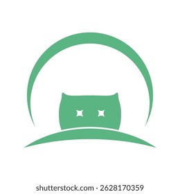 Design-Illustration für das Bettlogo-Symbol