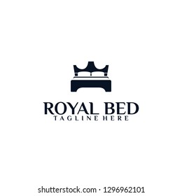 Bed Logo Template Vector 