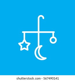 bed mobile icon illustration isolated vector sign symbol