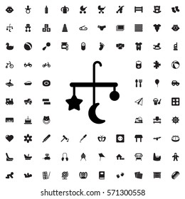 bed mobile icon illustration isolated vector sign symbol