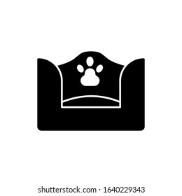 Bed, pet icon. Simple elements of animals store icons for ui and ux, website or mobile application