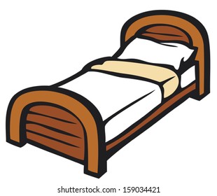 bed and pillow