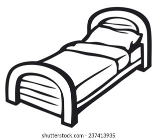bed and pillow