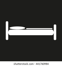 bed rest, vector icon