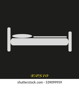 bed rest, vector illustration EPS 10