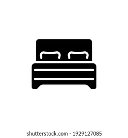 Bed Room icon in vector. Logotype