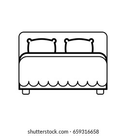 Bed room symbol