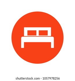 bed sign icon